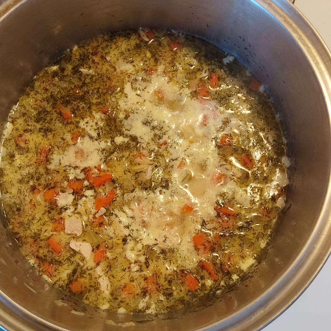 Avgolemono — Greek Lemon Chicken Soup