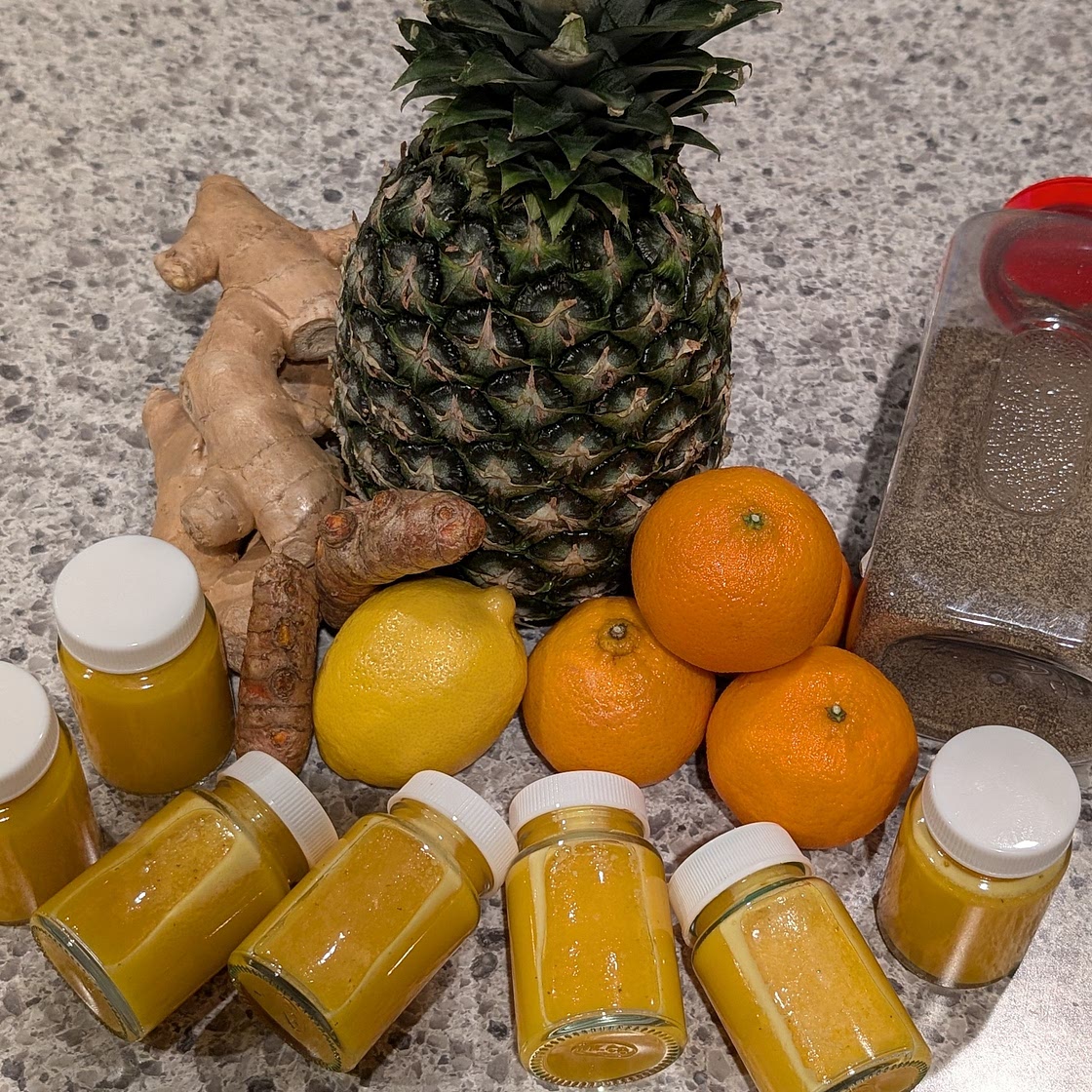 Pineapple Ginger Shots