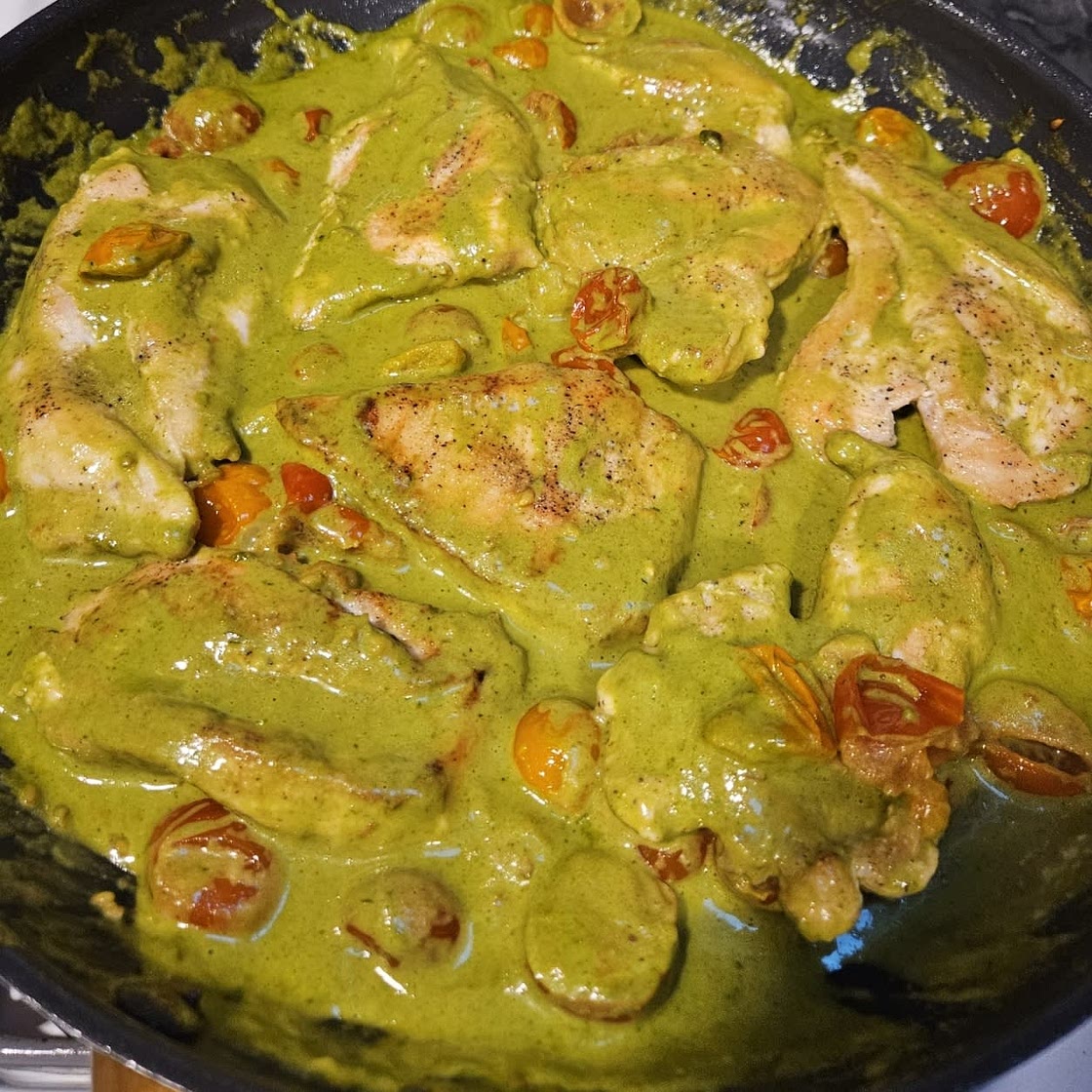 Creamy Pesto Chicken