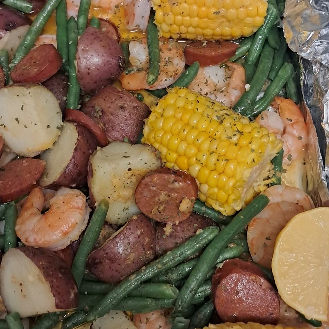 Sheet Pan Shrimp Boil