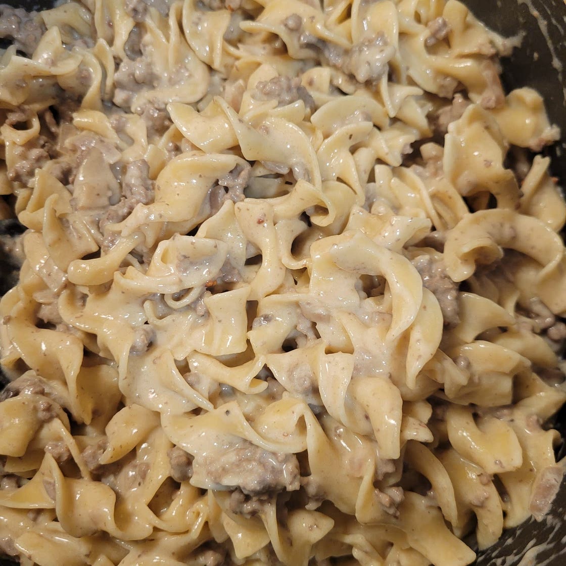 Ground Beef Stroganoff