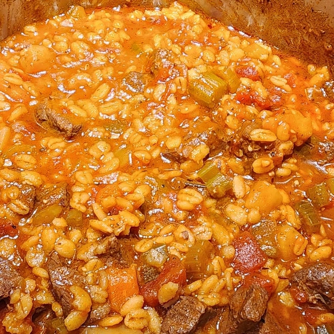 Old Fashioned Beef Barley Stew
