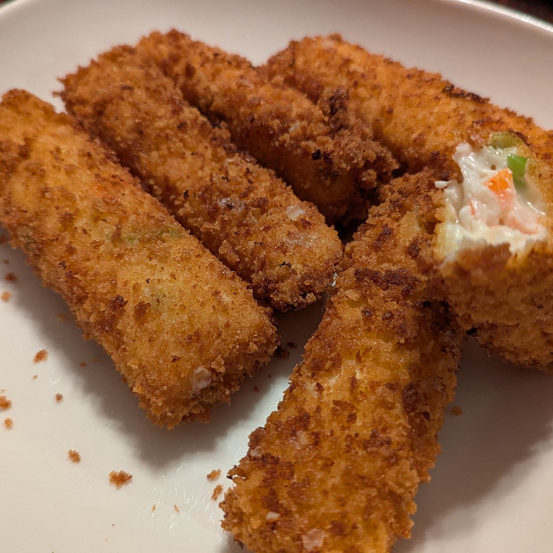 Crab Rangoon Cheese Sticks