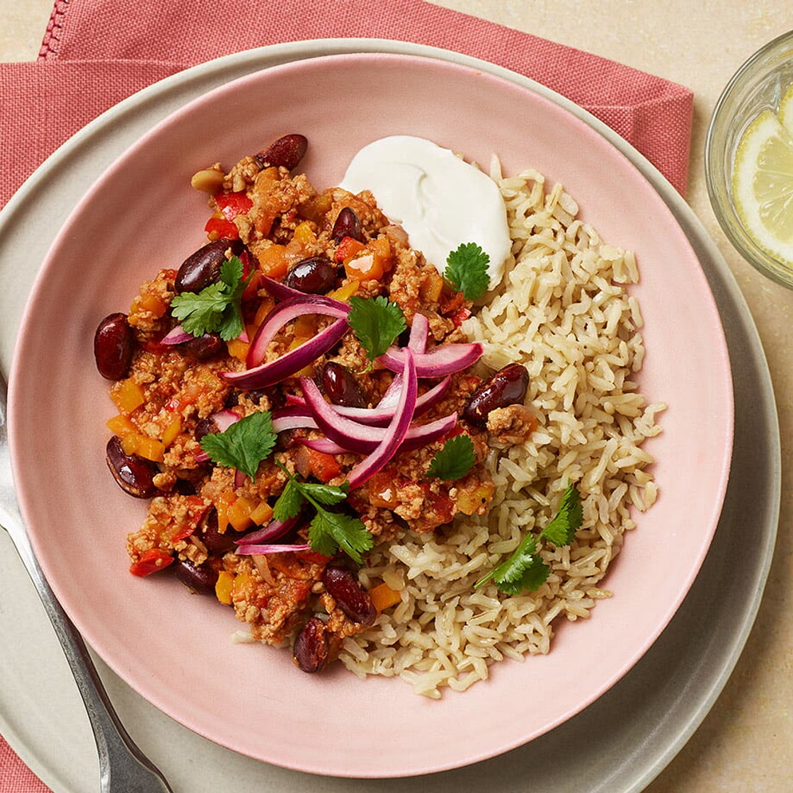 Smoky turkey chilli