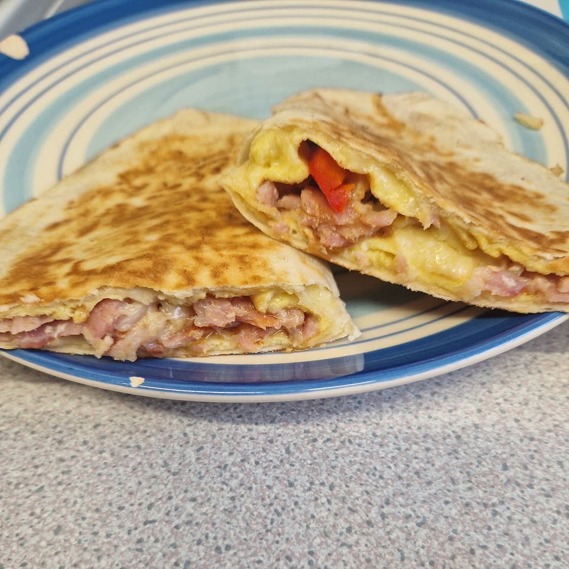 Easy Breakfast Quesadilla