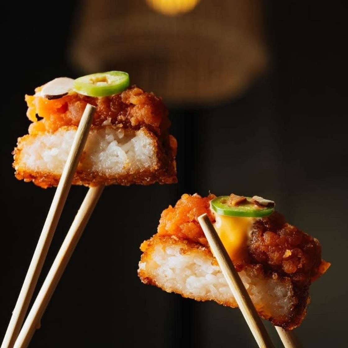 D'licious Crispy Rice Sushi Bites