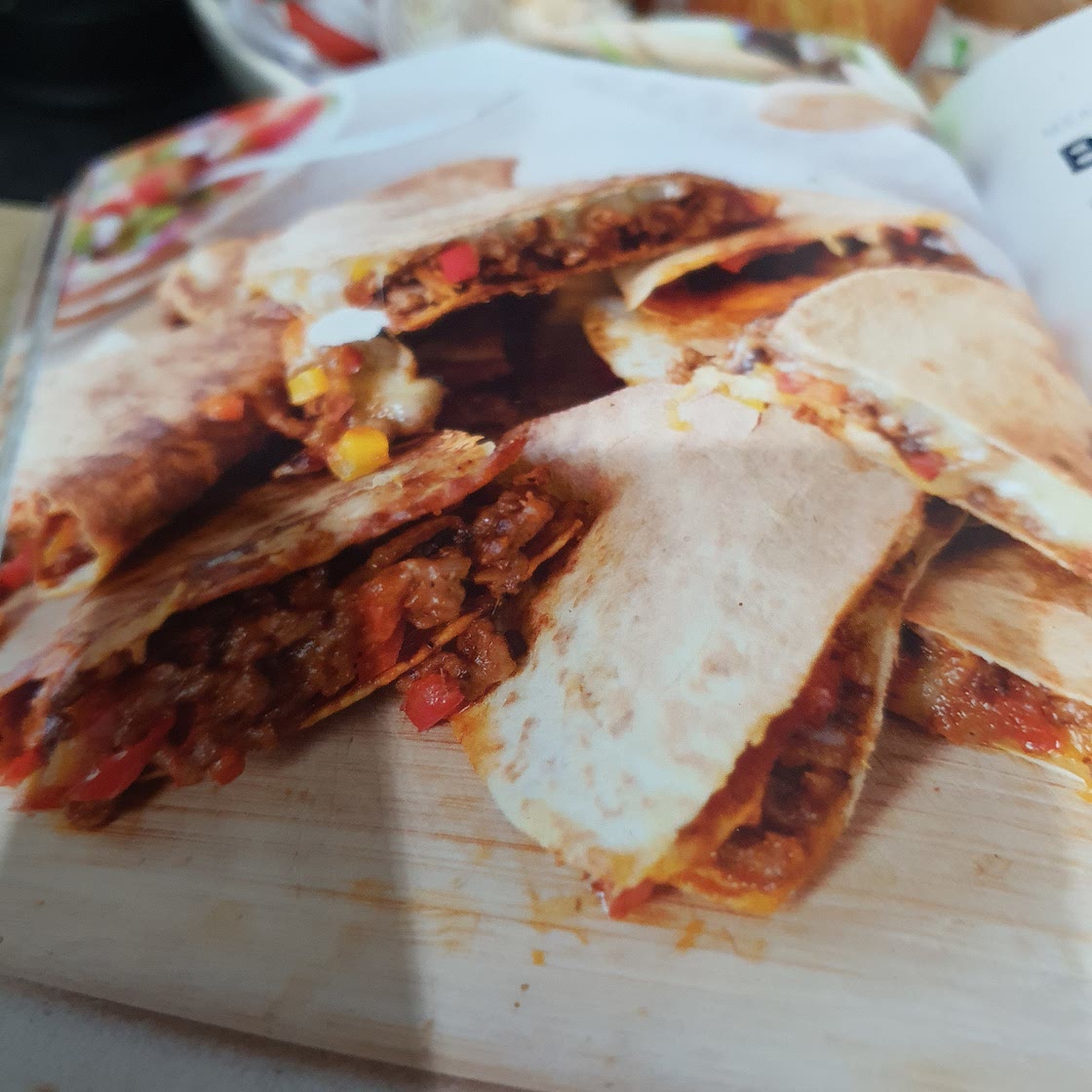 Beef quesadilla