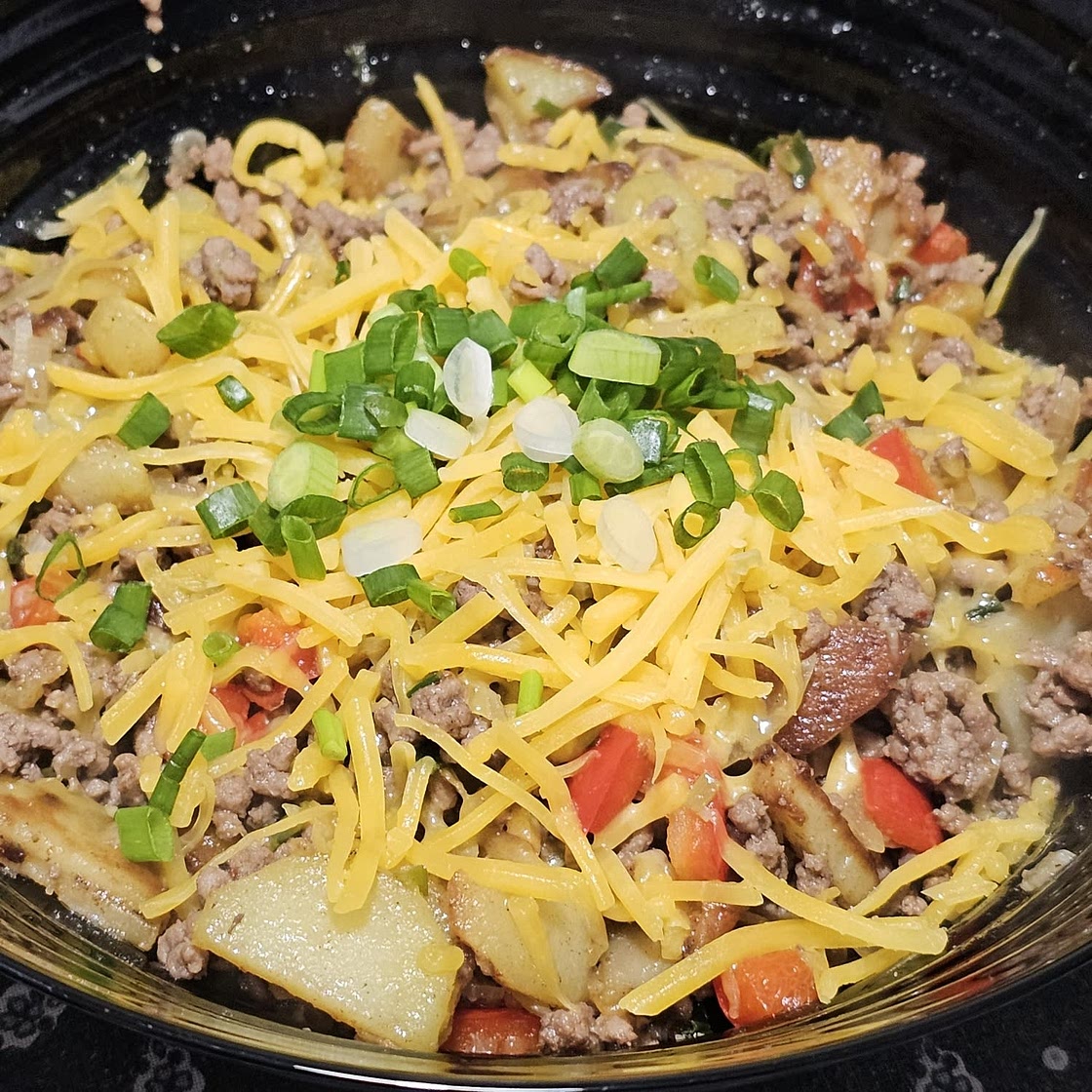 Ground Beef and Potato Skillet Recipe