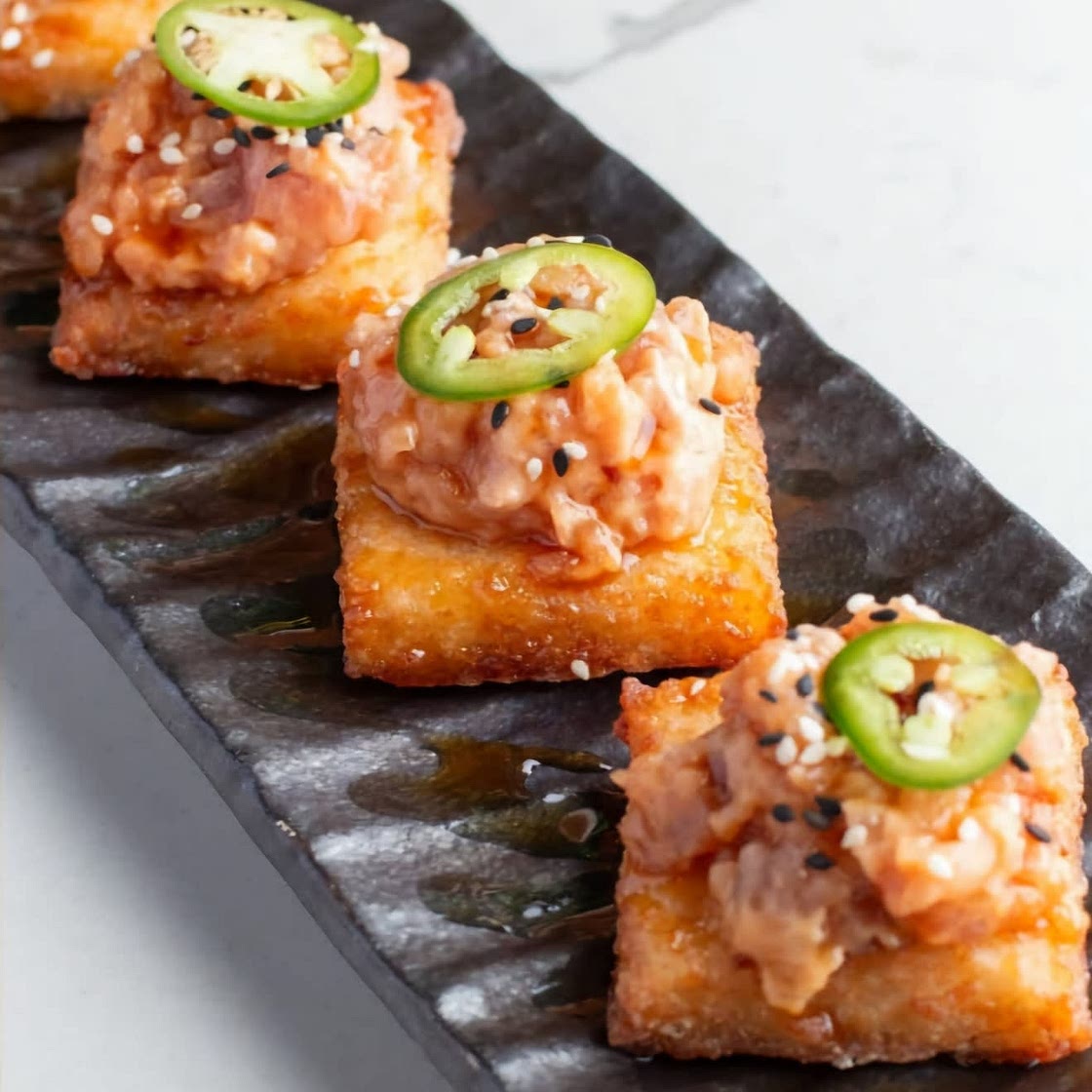 D'licious Crispy Rice Sushi Bites