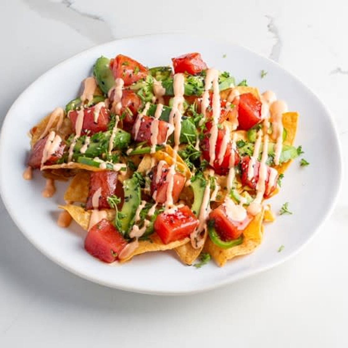 Poke Nachos