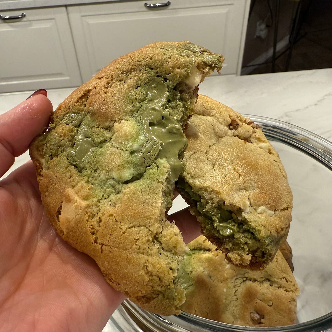 Cookies coeur pistache