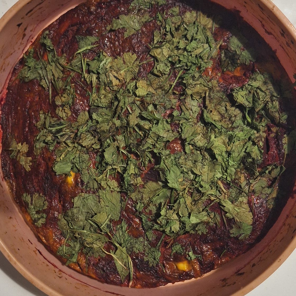 Egg with vegetables