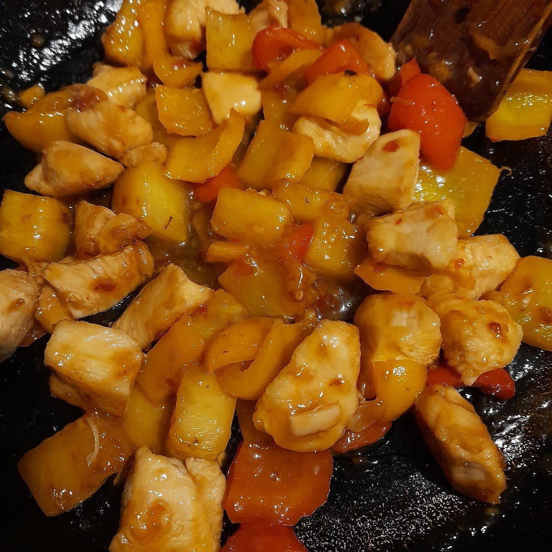 Thai Chicken and Pineapple Stir Fry