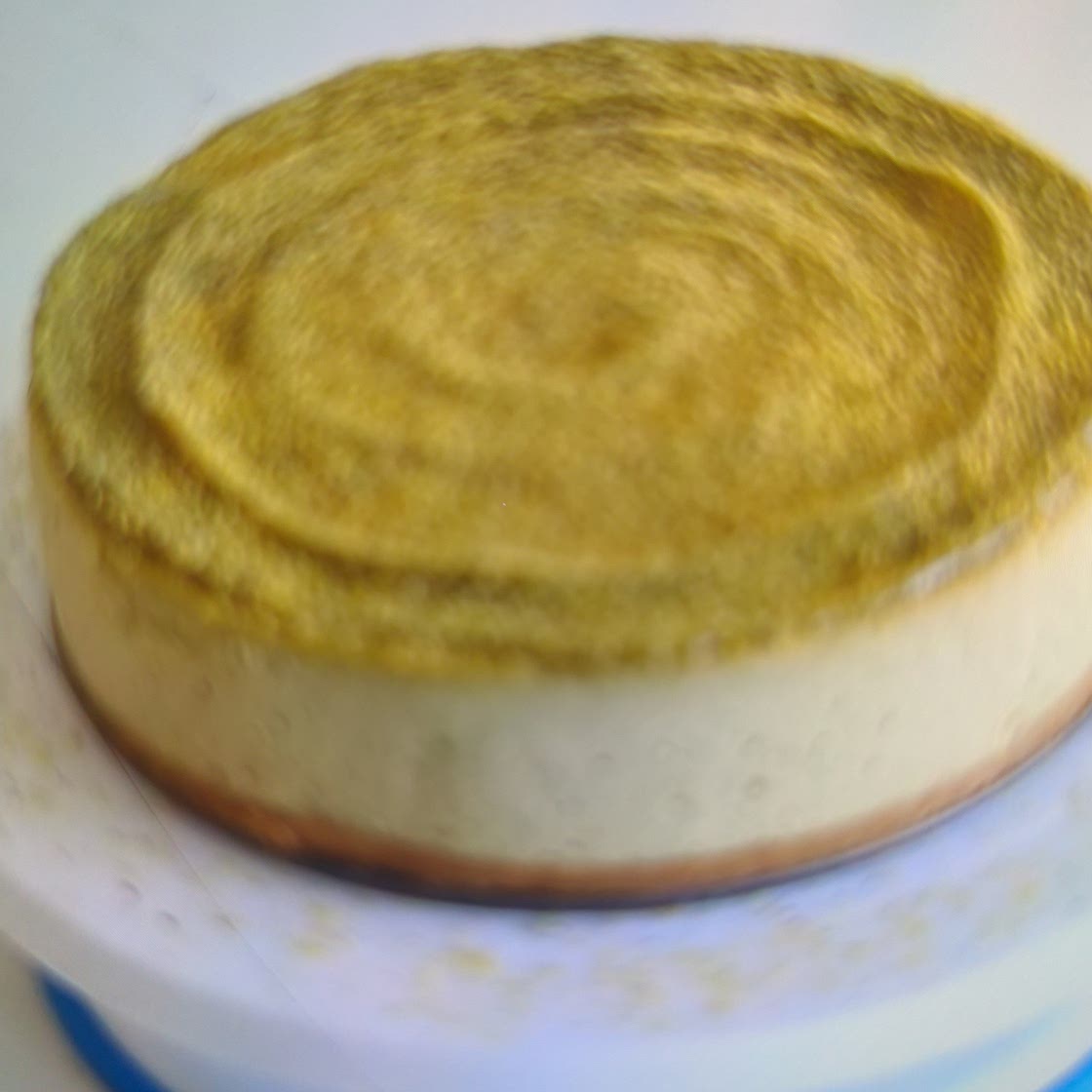 Pistachio cheesecake