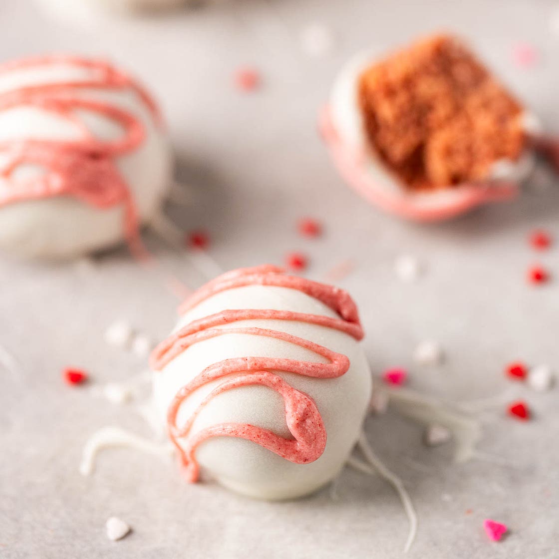 Gluten Free Strawberry Raspberry Oreo Truffles (Dairy Free)