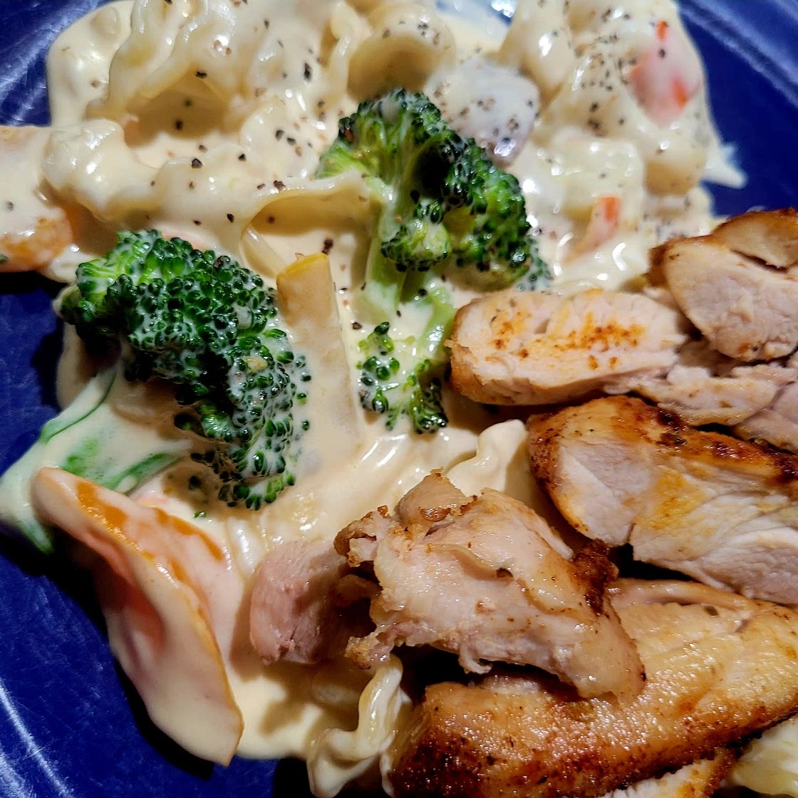 Creamy Pasta Primavera