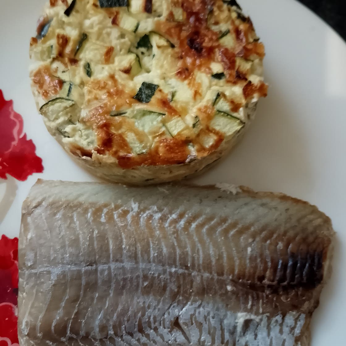 Petite quiche à la courgette