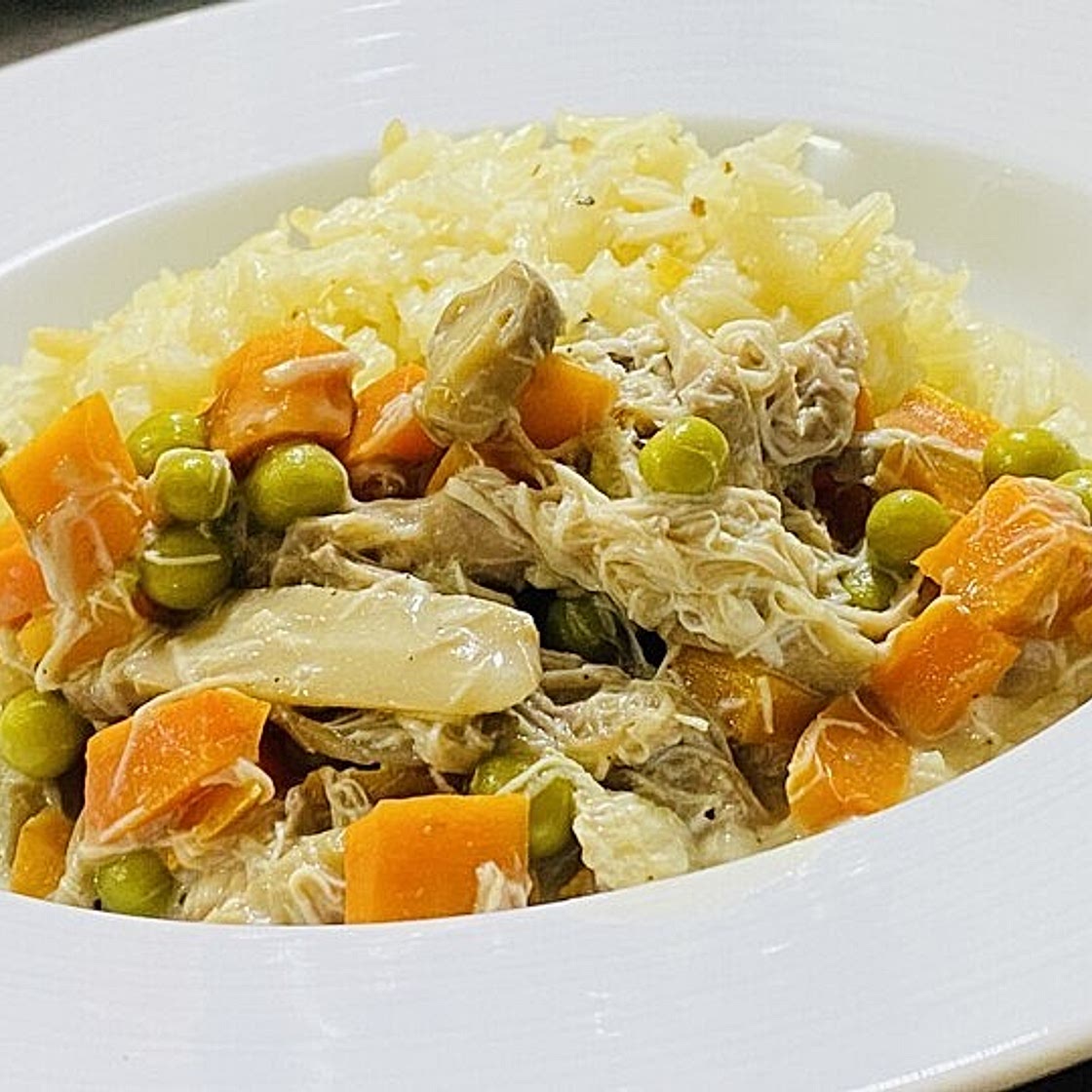 Hühnerfrikassee - schnell und einfach gemacht