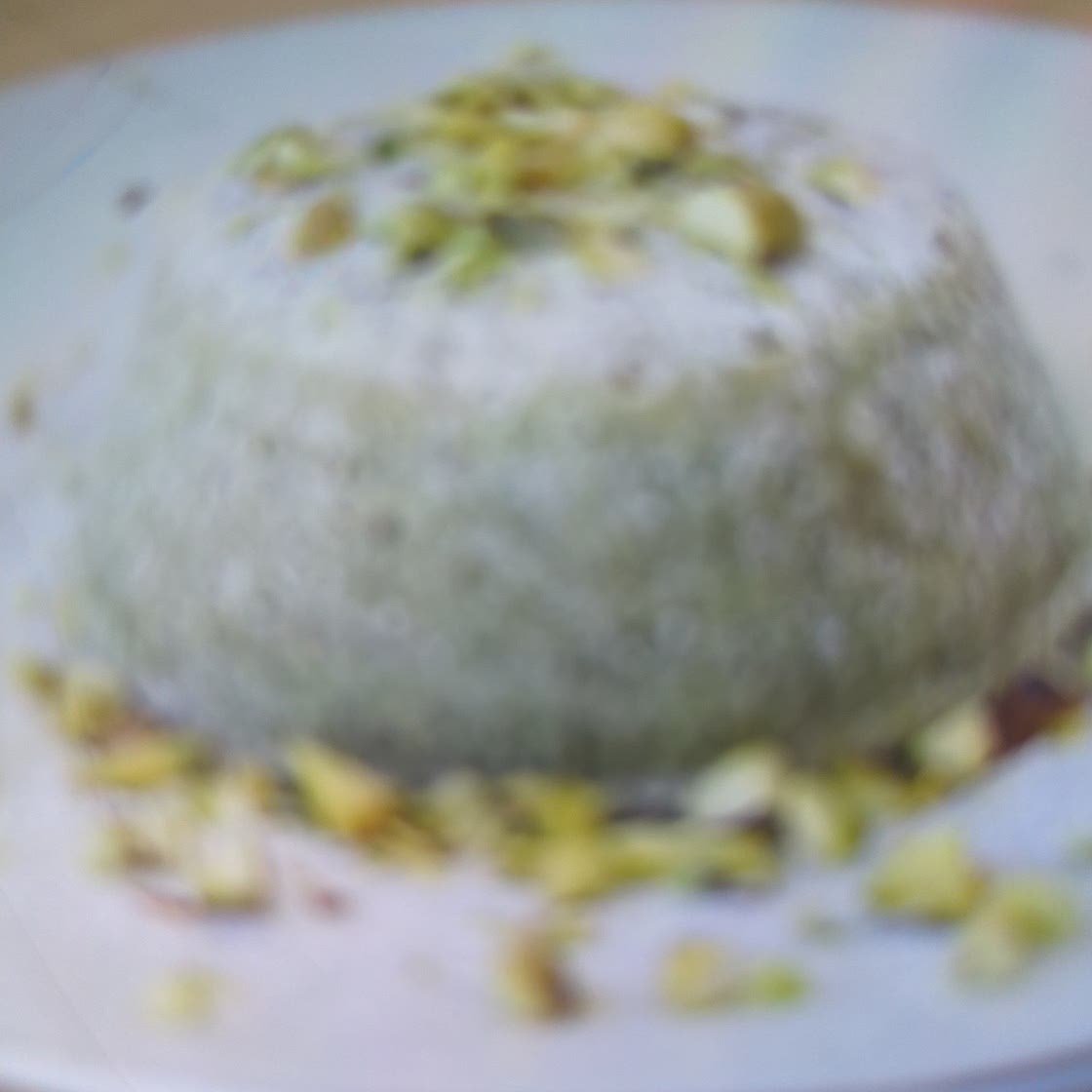 Pistachio lava cake