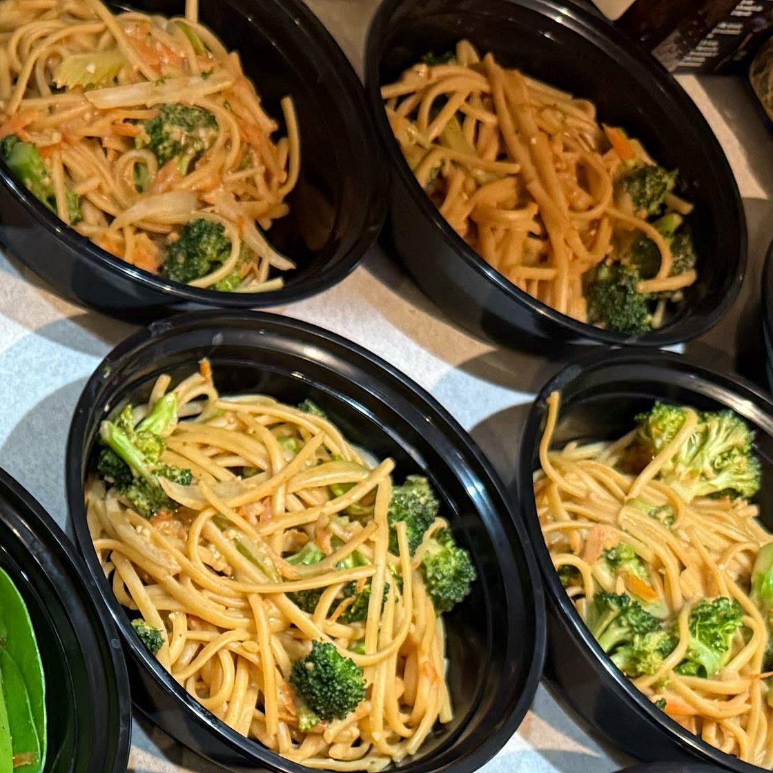 Asian Peanut Noodles (Dairy Free/Low Cholesterol)