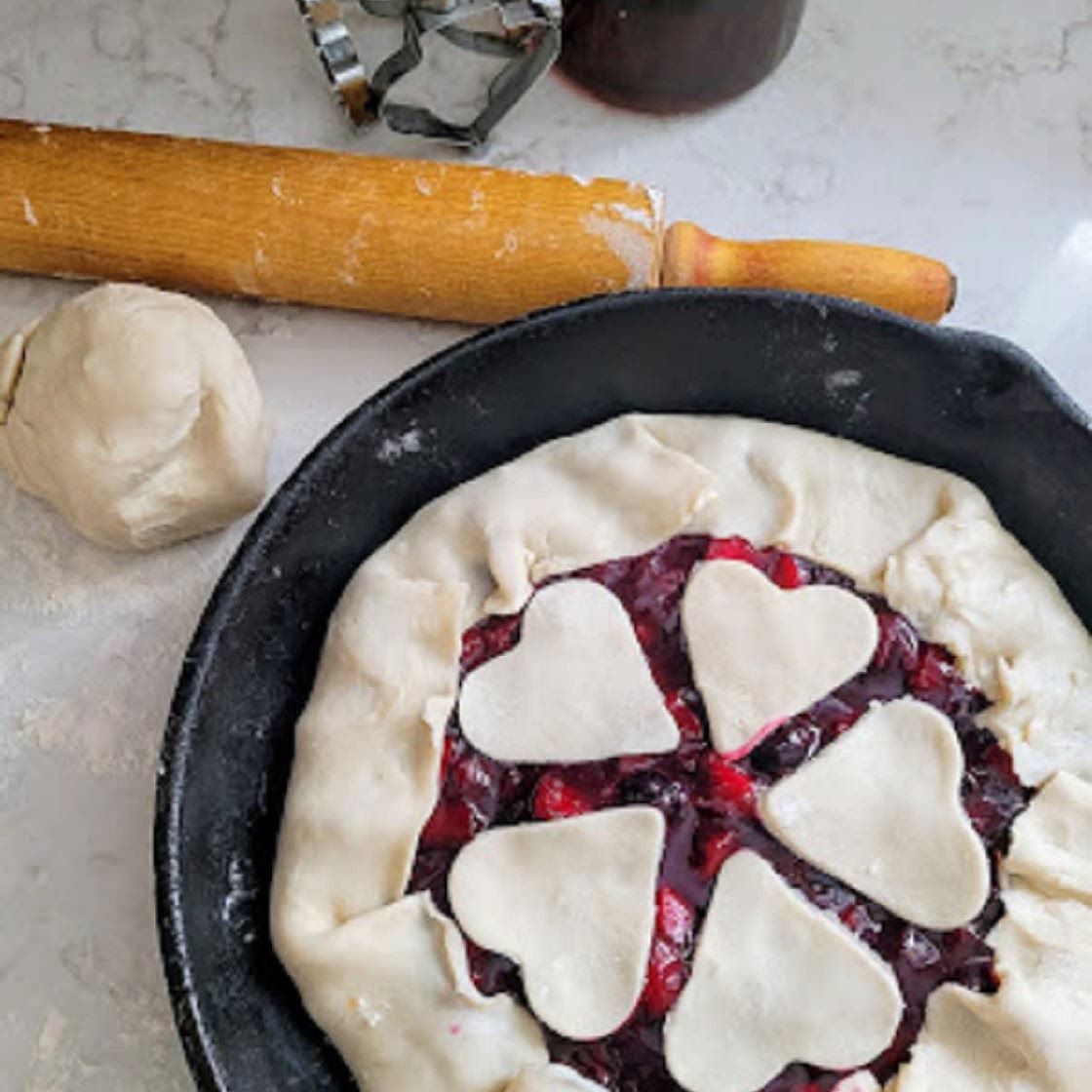 Sugar Free Blueberry Apple Pie Filling