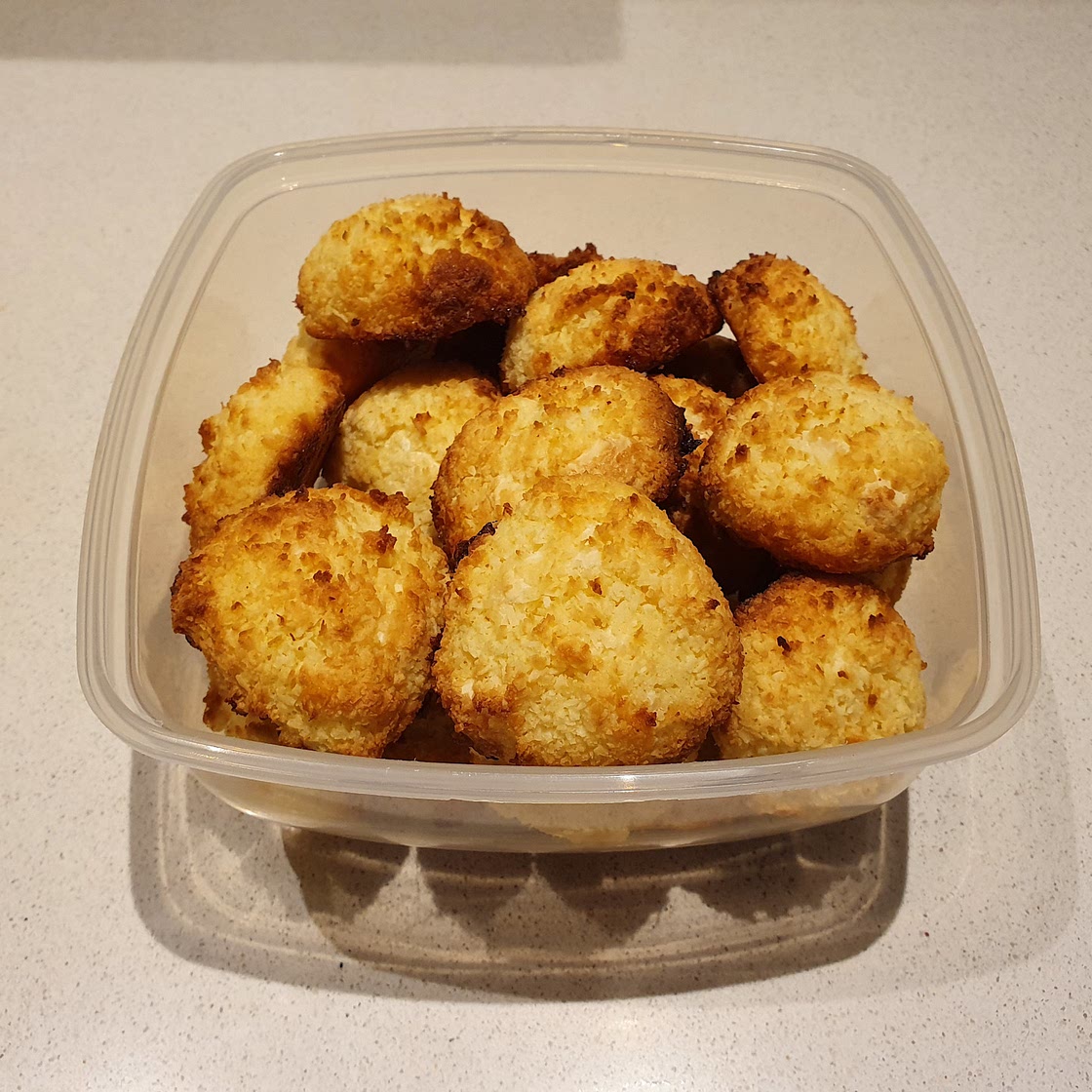Kokosbollen met witte chocolade