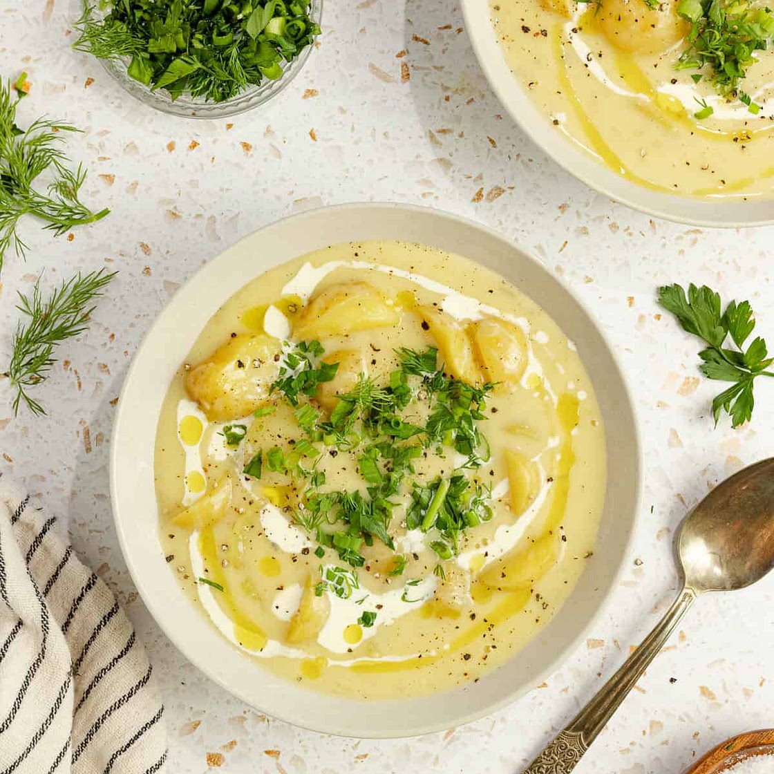 Healthy Potato Soup Recipe