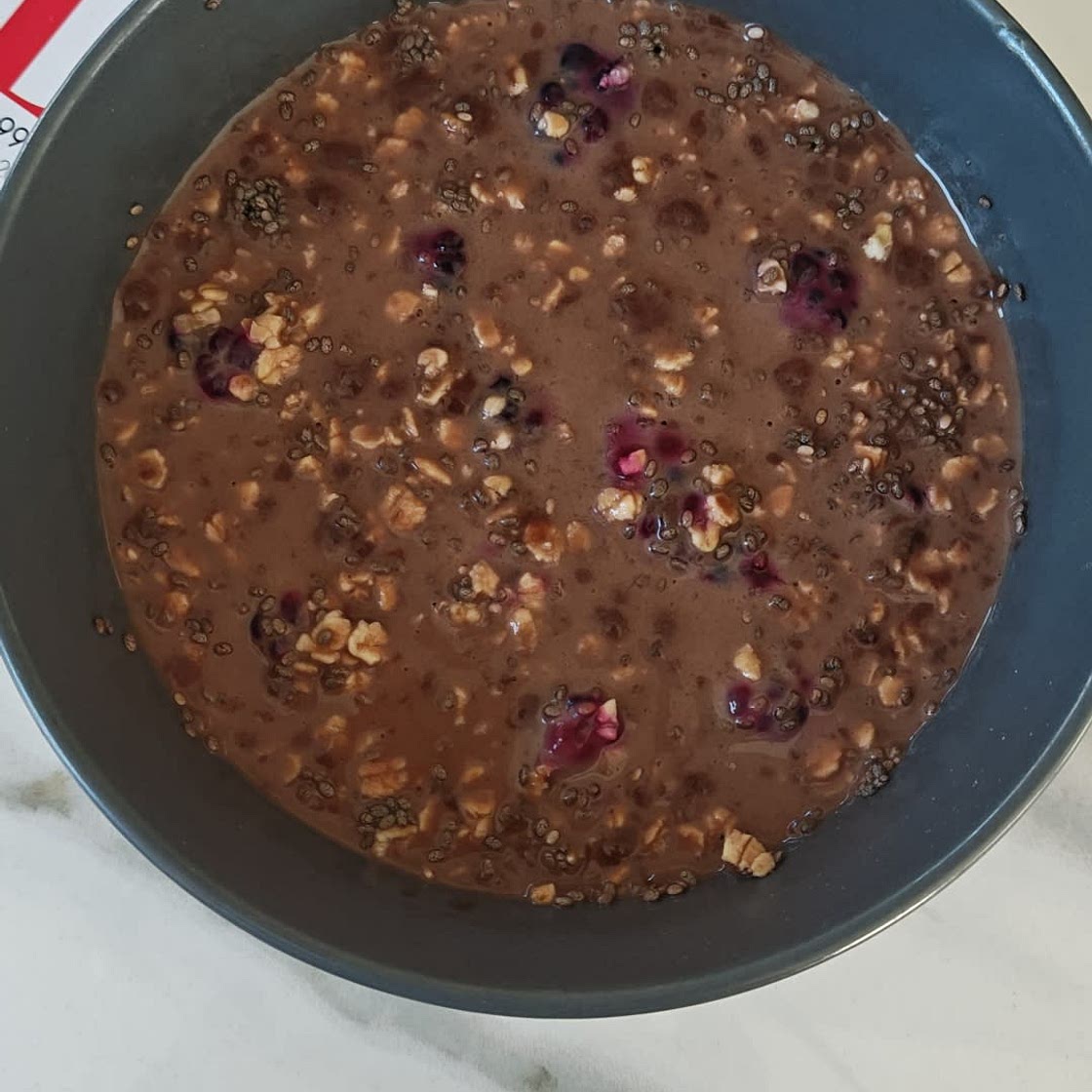 Overnight Berry Oat Meal