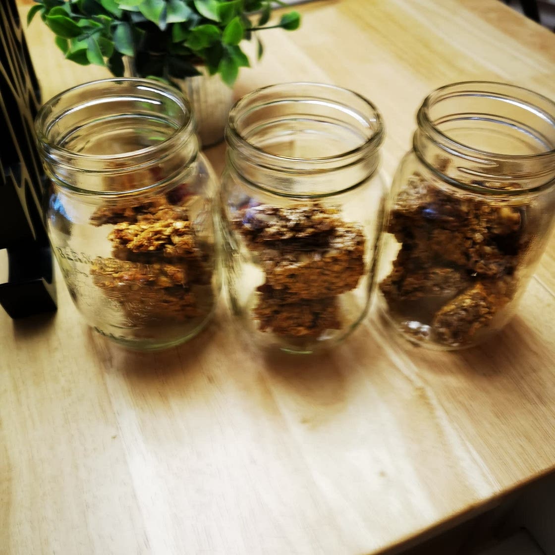 Easy healthier granola