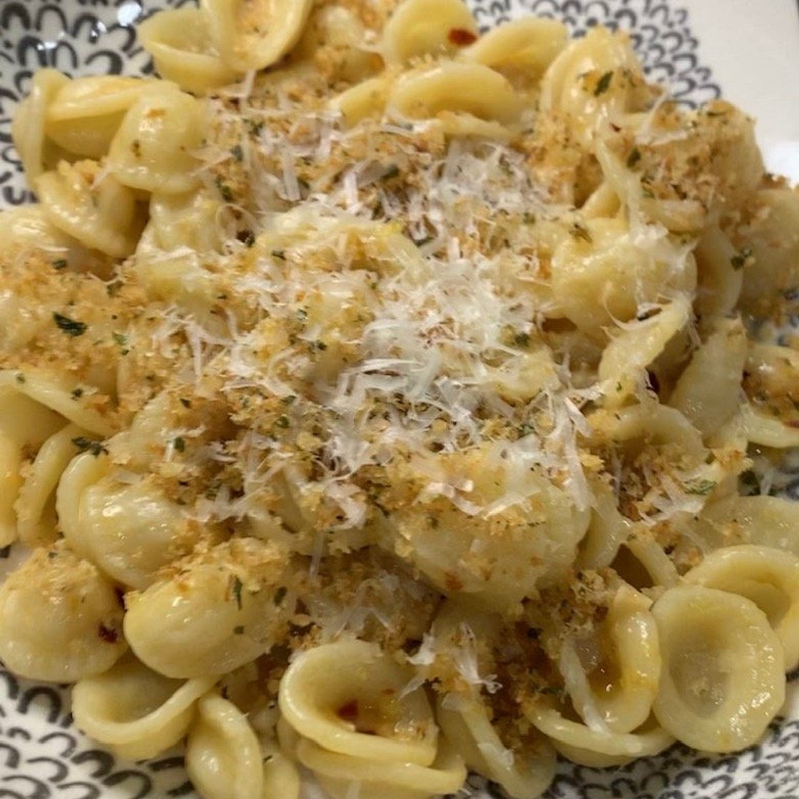 Brown Butter Lemon Garlic Orecchiette