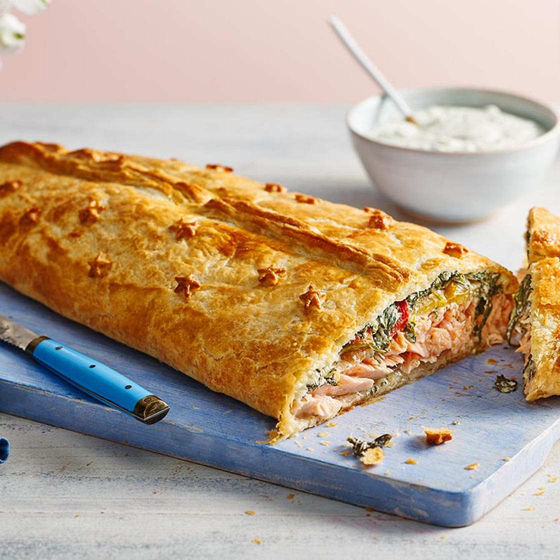 Salmon en croûte