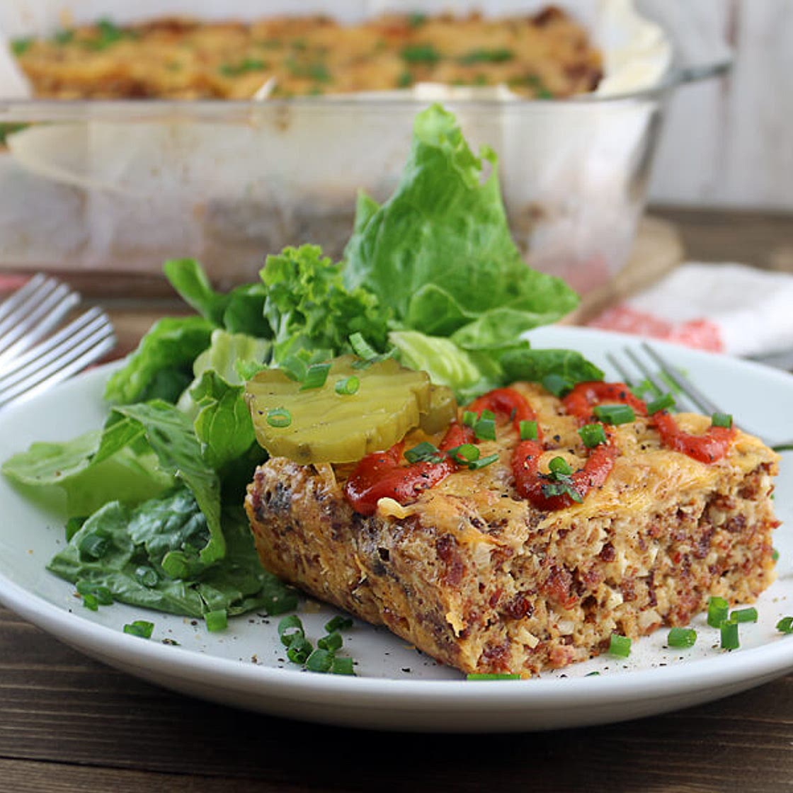 Bacon Cheeseburger Casserole
