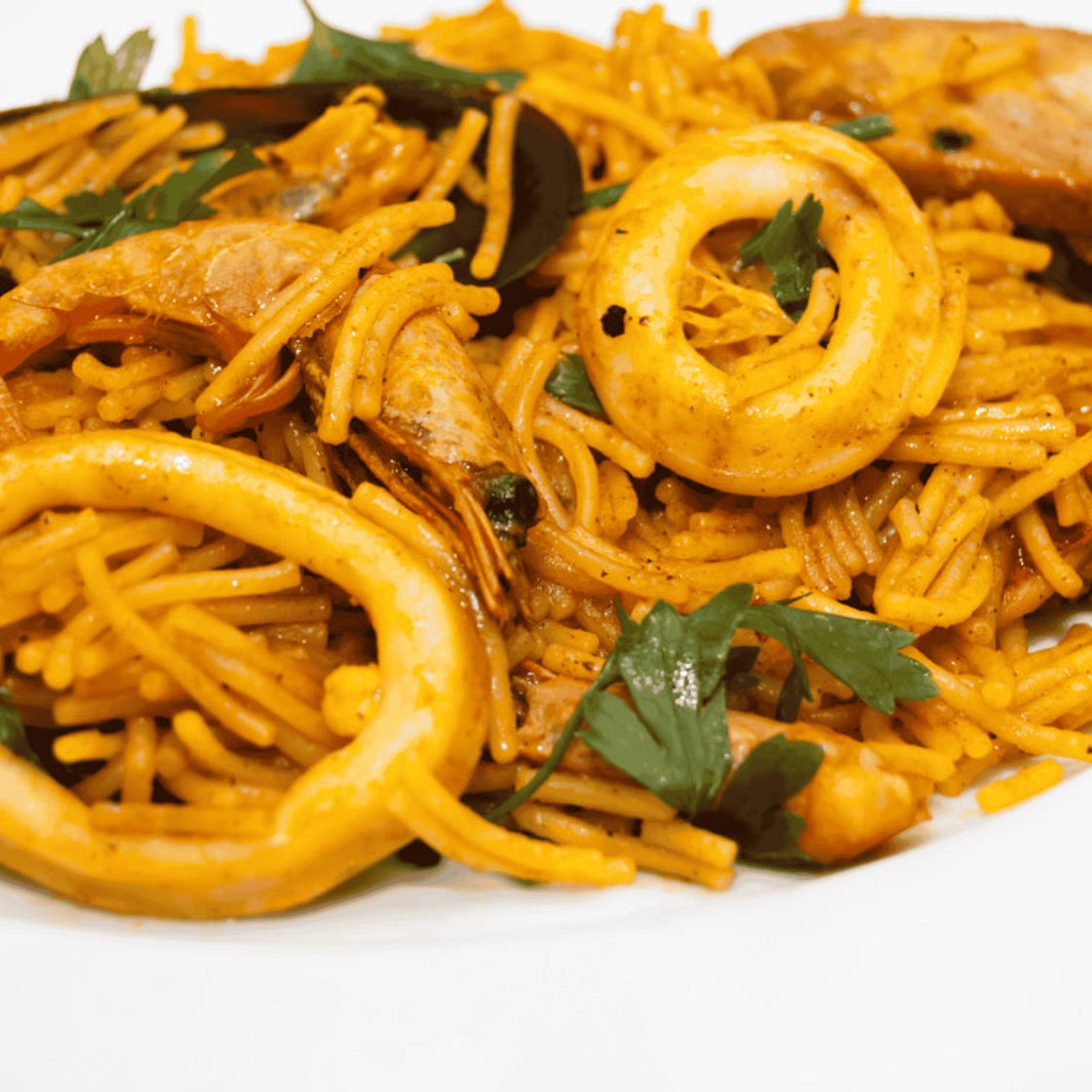Spanish Seafood Pasta