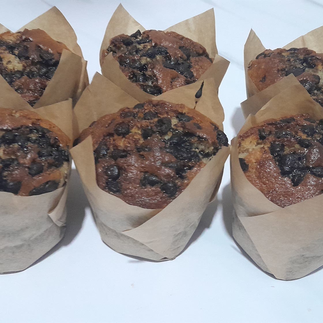 Simple Chocolate Chip Muffins