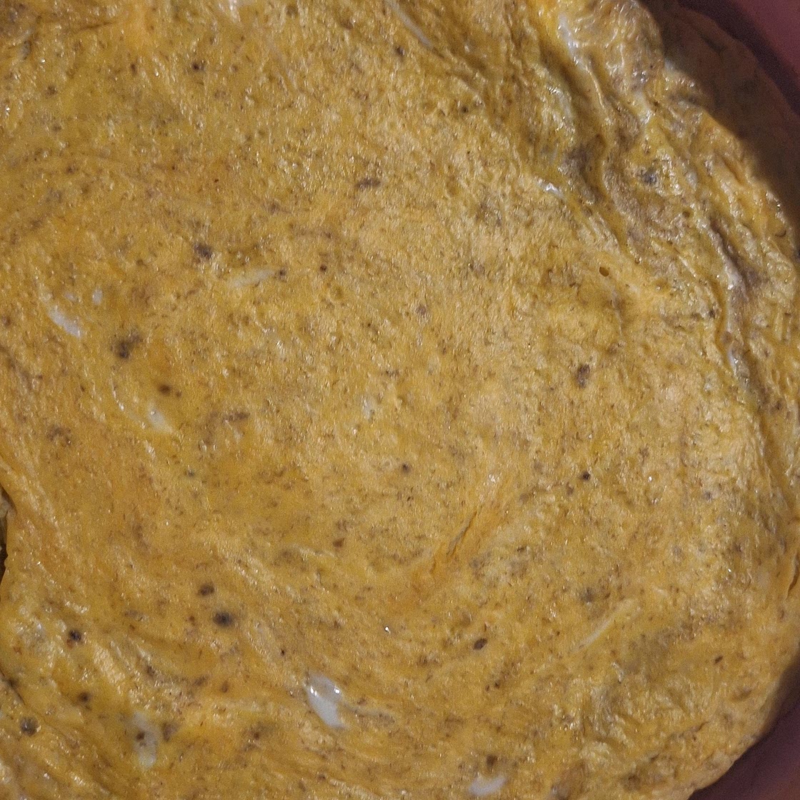Egg with pumpkin banana