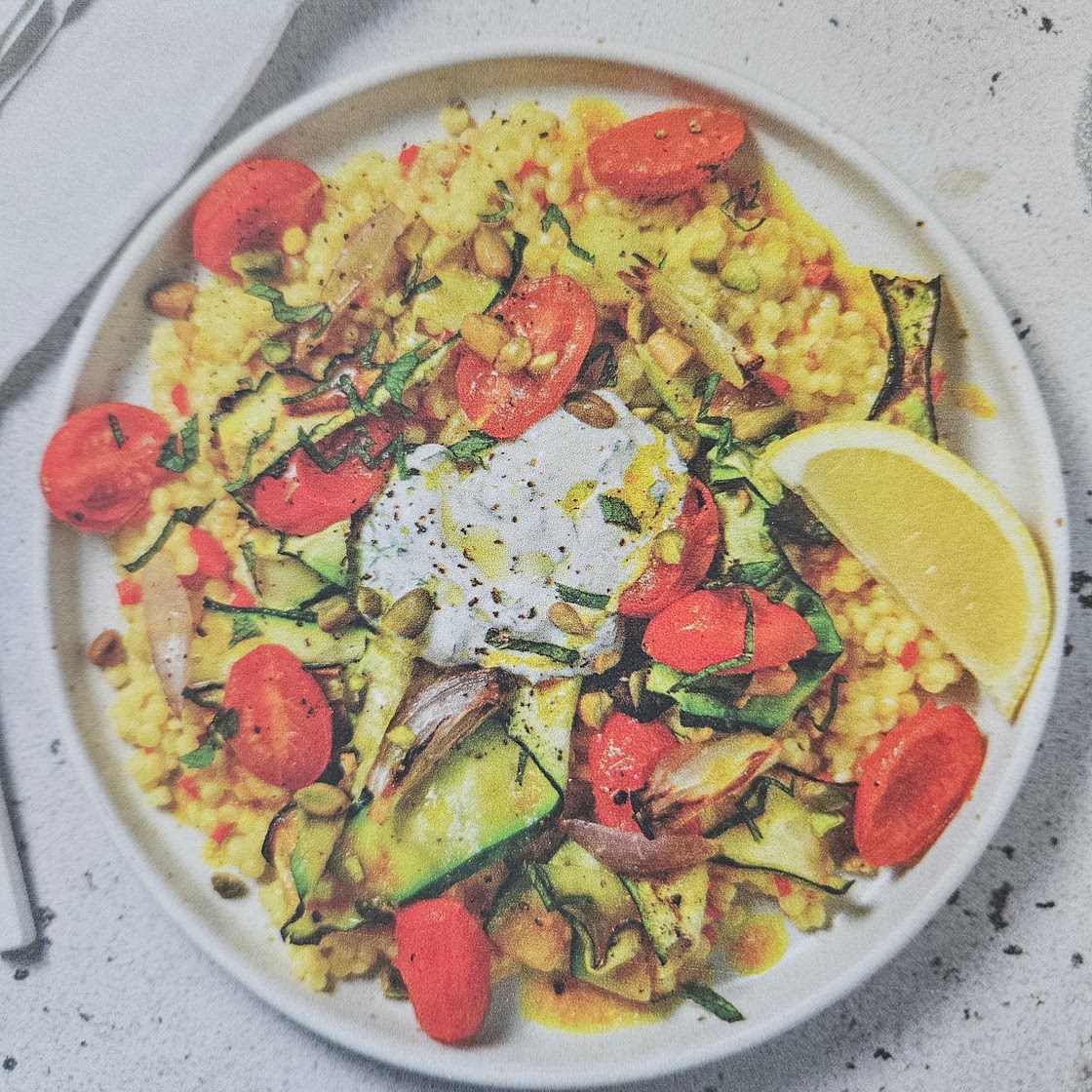 Couscous perlé curcuma