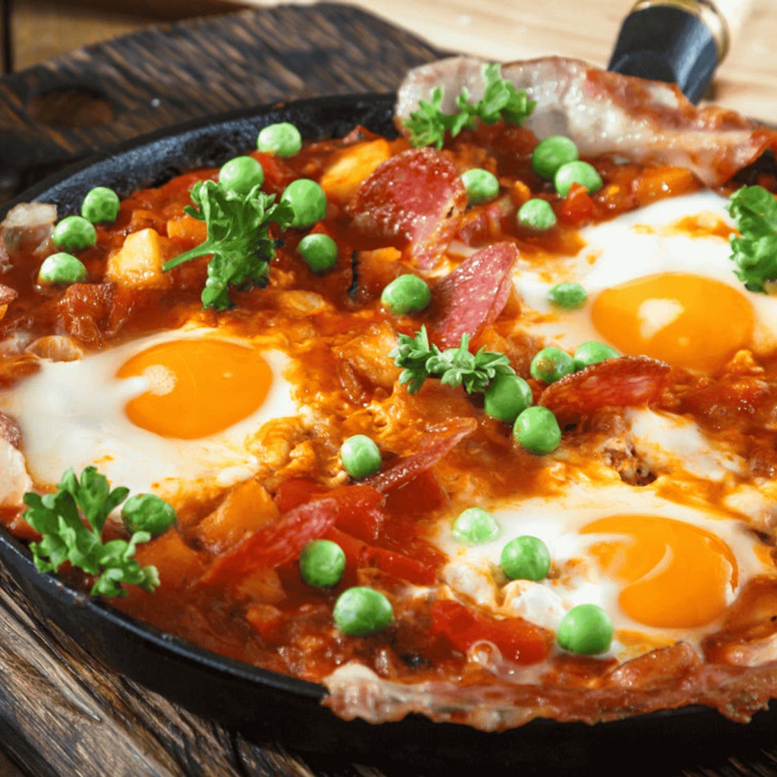 Spanish Flamenco Eggs