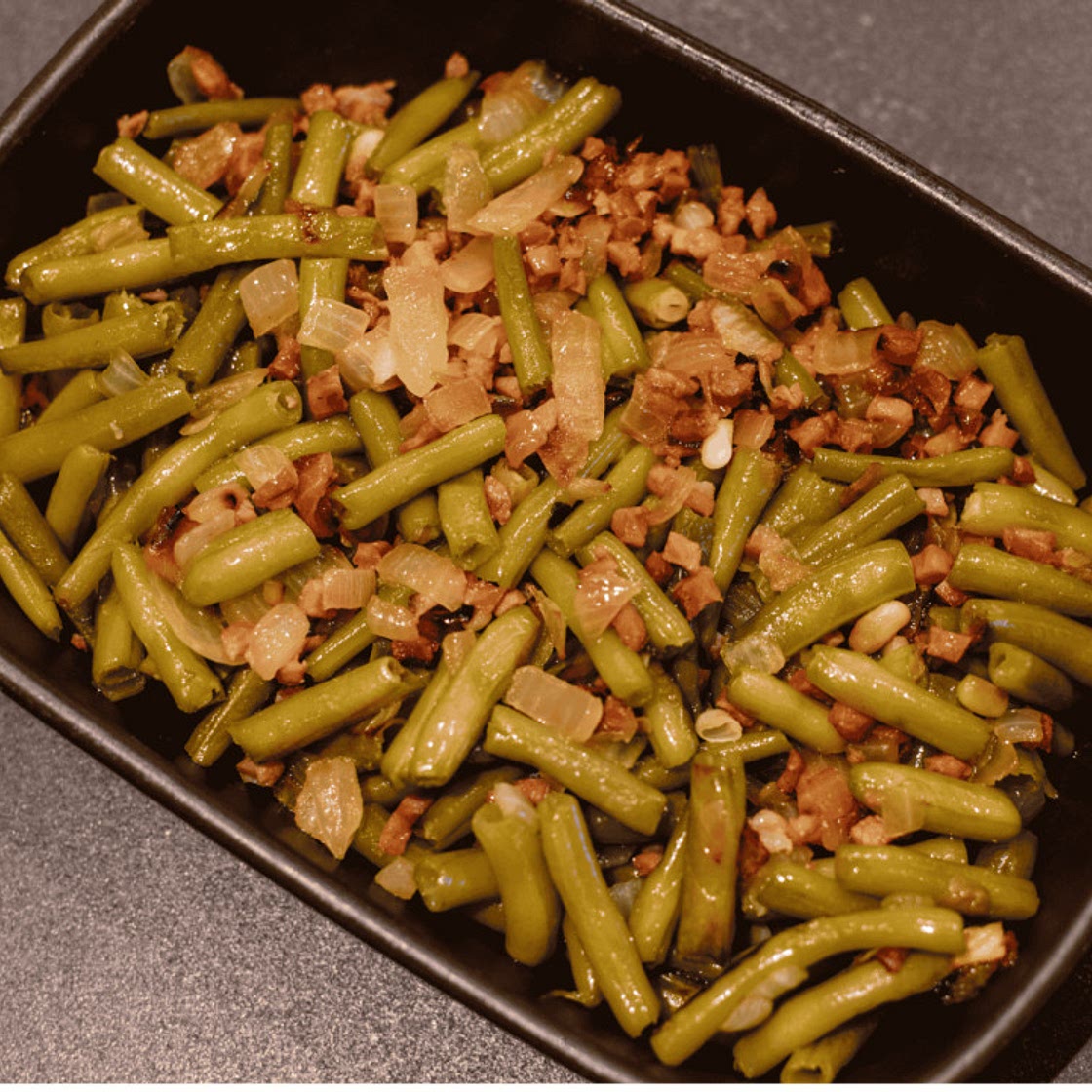 Spanish Green Beans with Ham