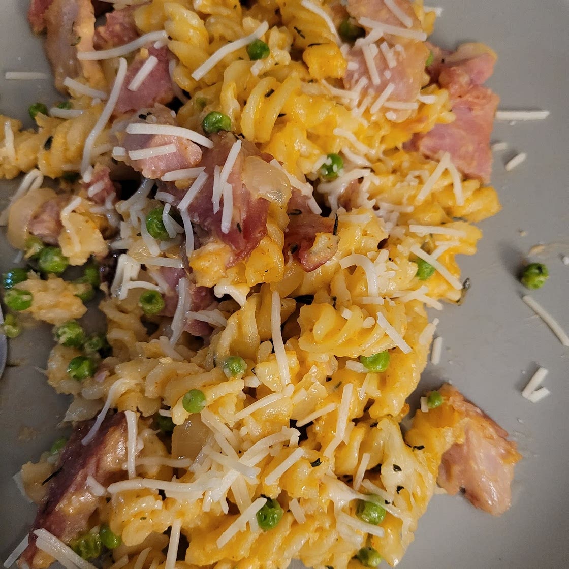 Ham and Cheese Pasta Bake