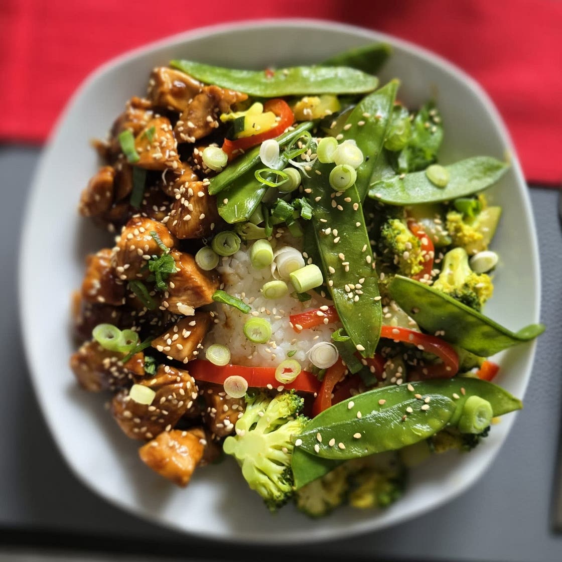 Teriyaki Chicken Rice Bowl