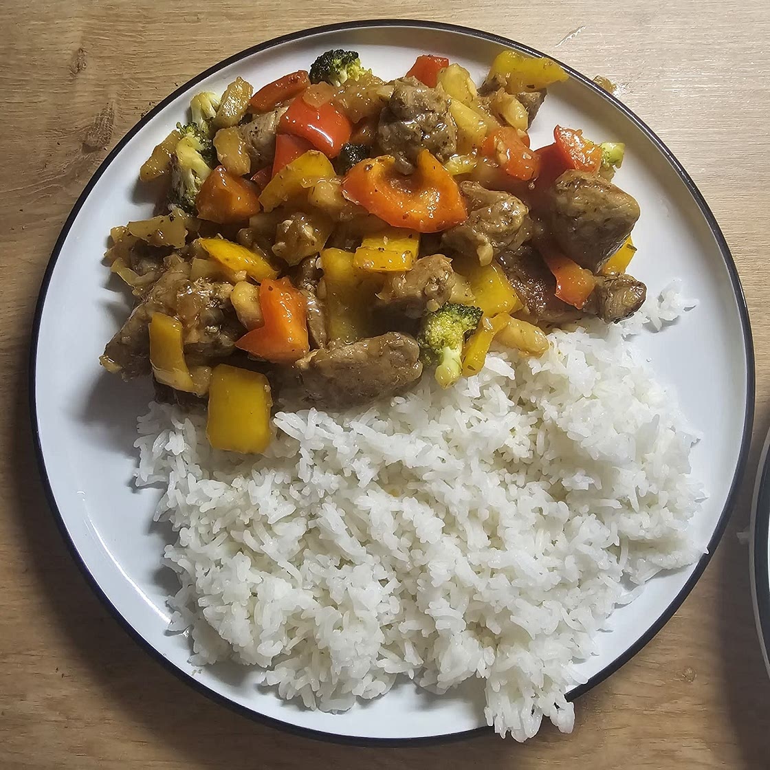 Sweet and Sour Pork Stir Fry