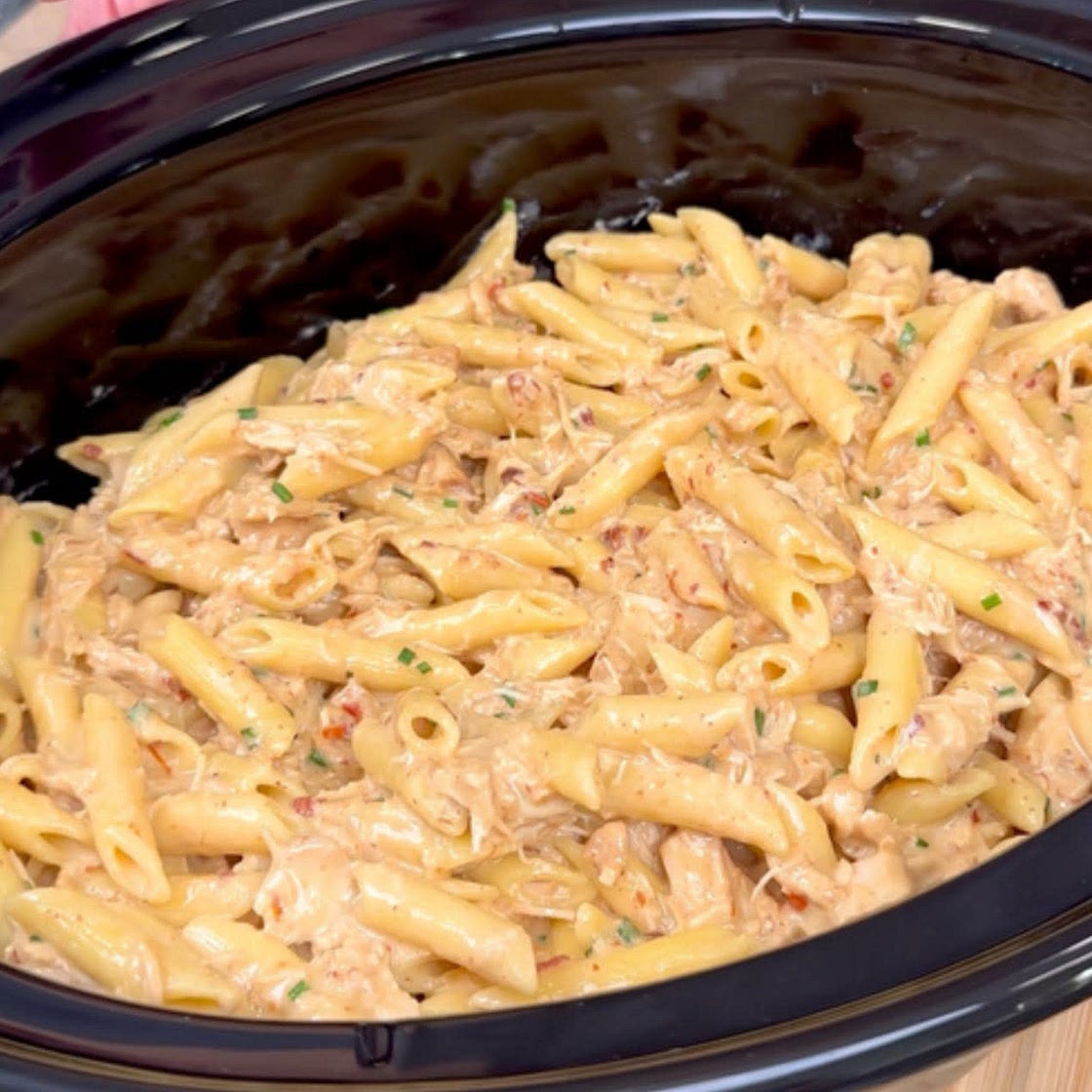 Cheesy Chipotle Chicken Pasta