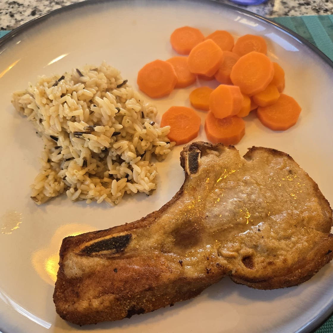 Shake and Bake Pork Chops