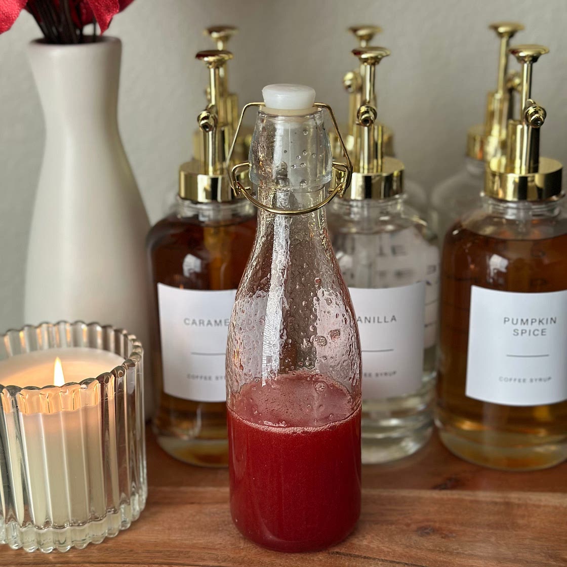 Strawberry Vanilla Syrup