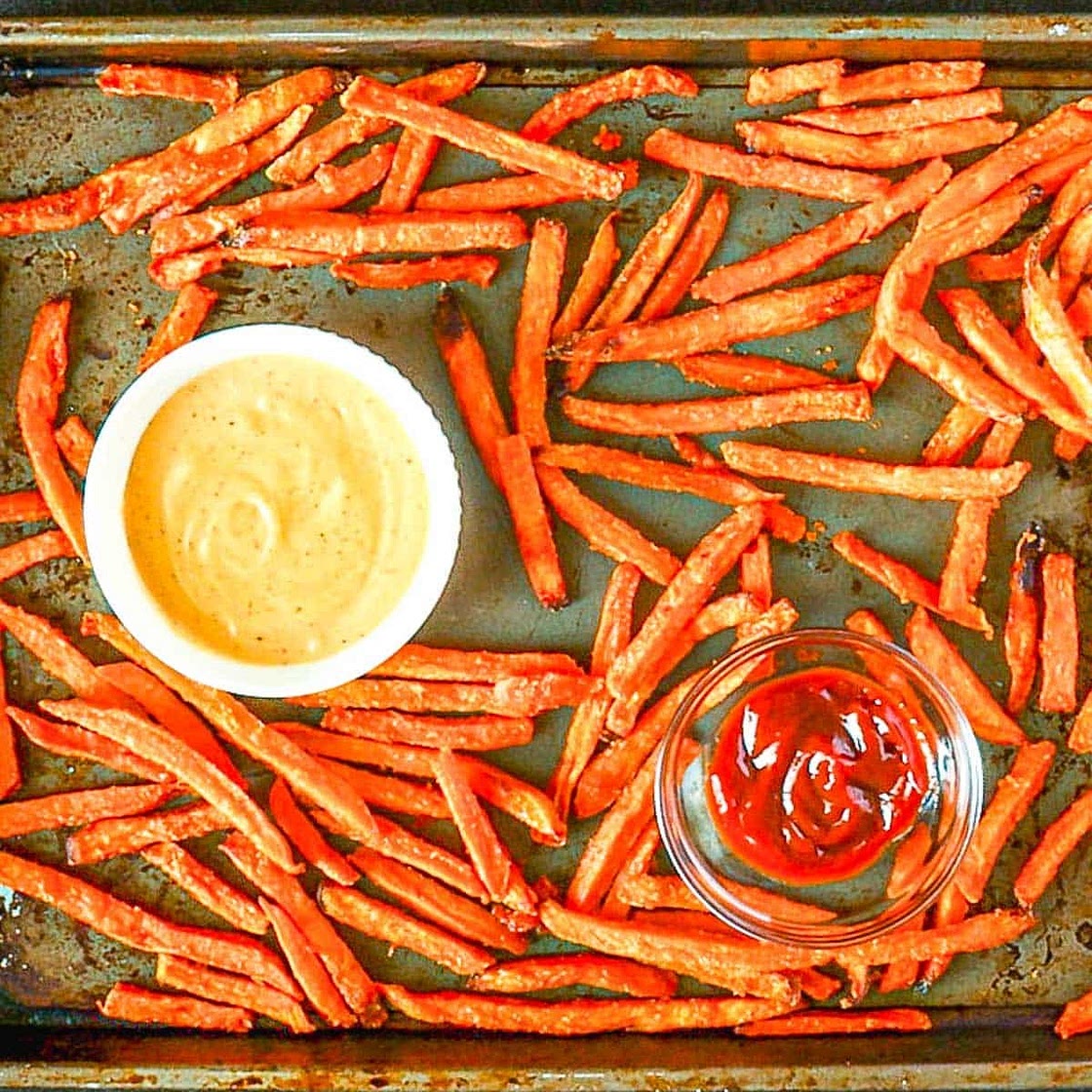 Frozen Sweet Potato Fries In an Air Fryer