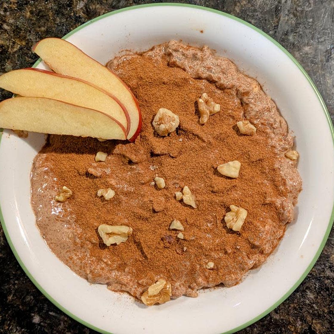 Stovetop Apple Oatmeal