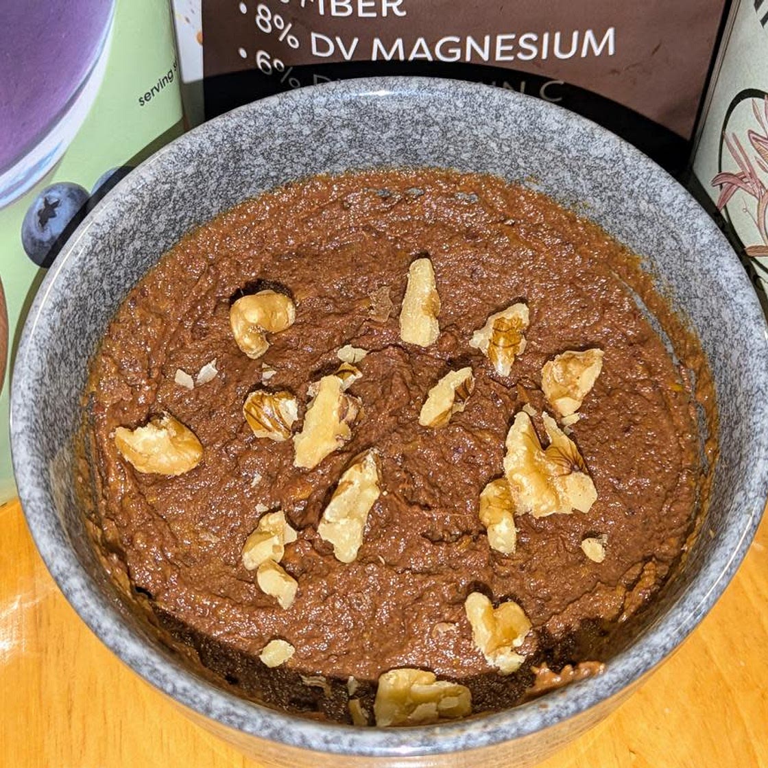 Sweet Potato Chocolate Pudding