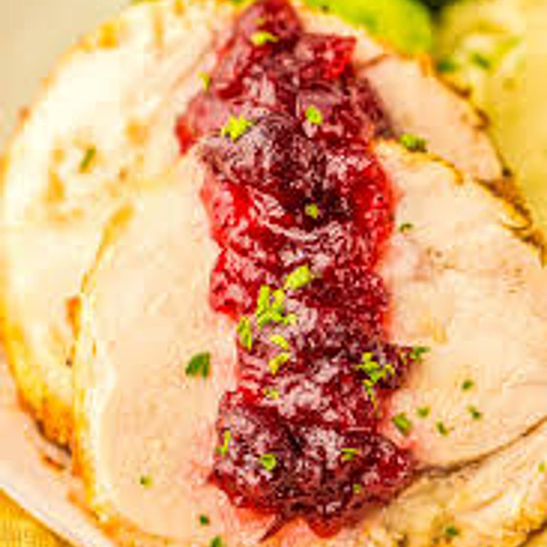 Turkey / Chicken Cutlets w/Cranberry Sauce #2s