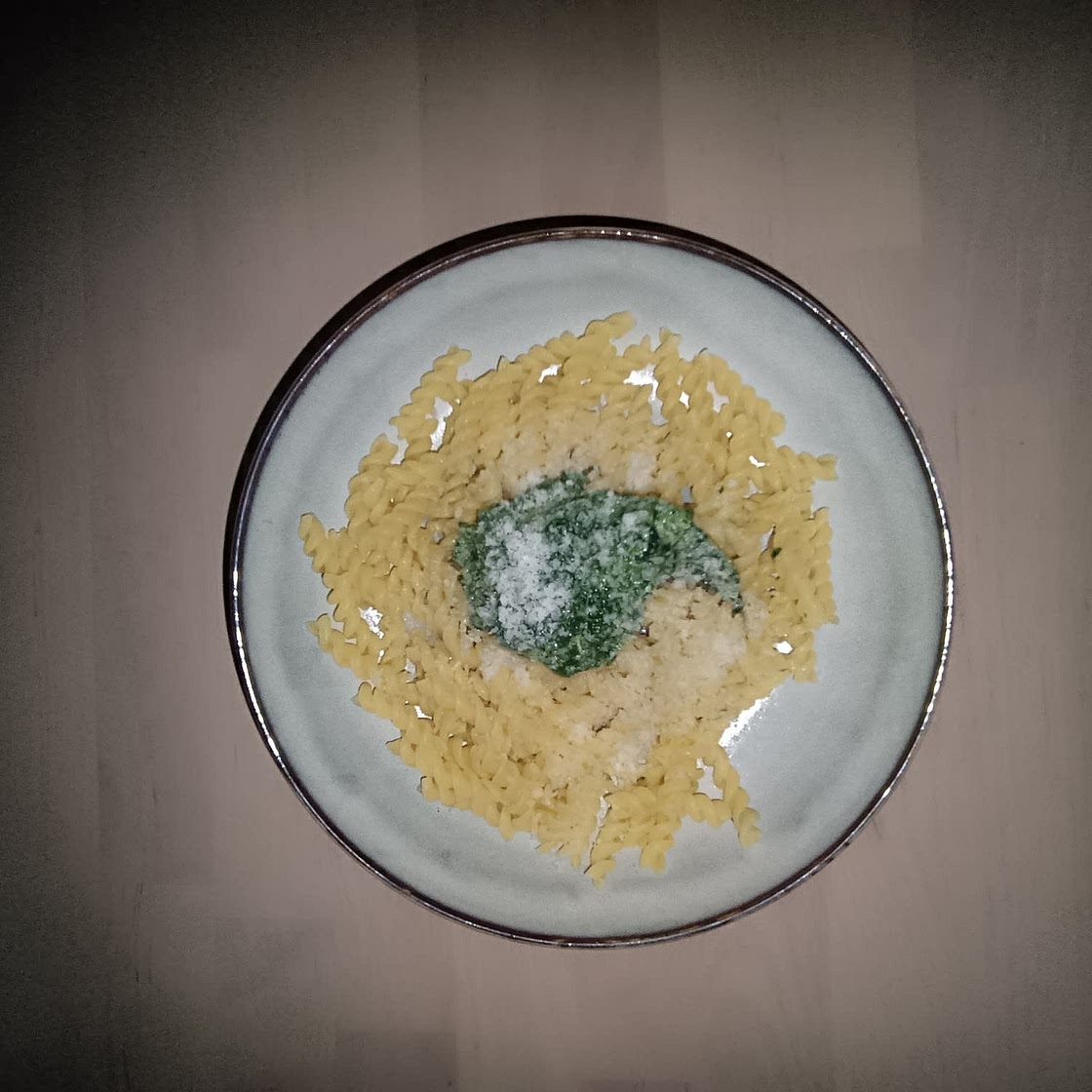 Pâtes au Pesto d'épinards