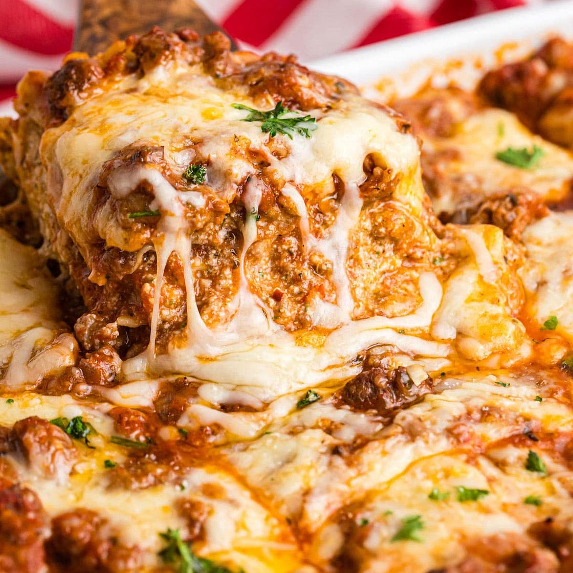 Easy Lasagna Recipe (No Boil Noodles)